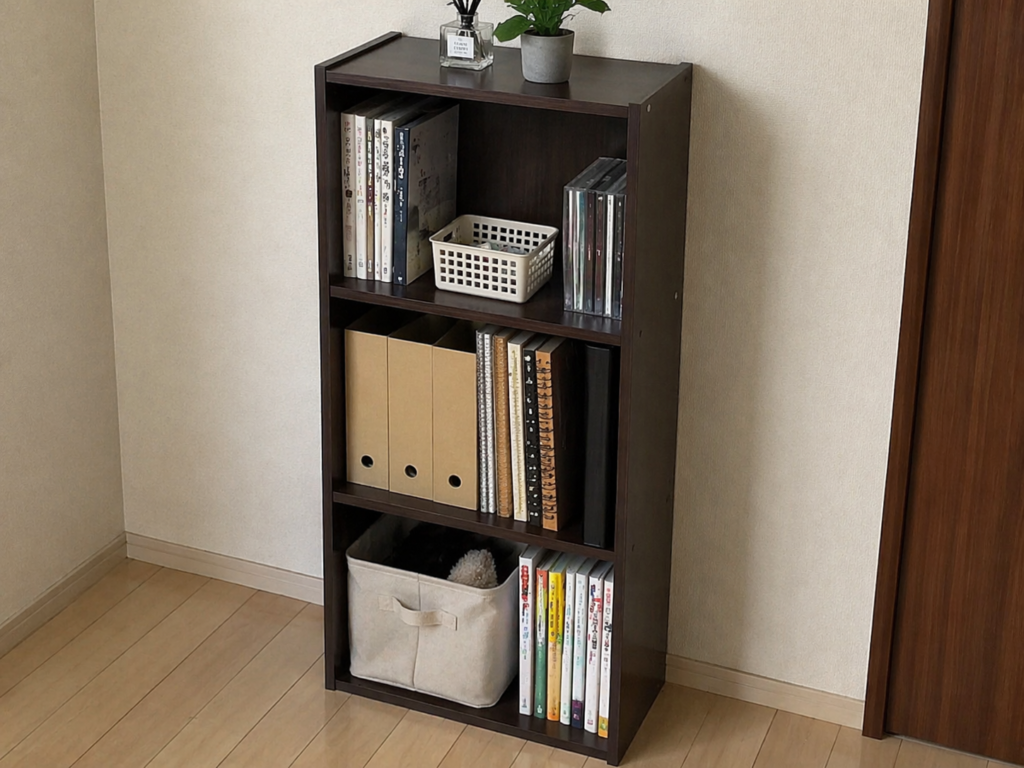 引越しでカラーボックスはそのまま運べる？中身を出すべき理由